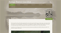 Desktop Screenshot of portagerodandgun.org